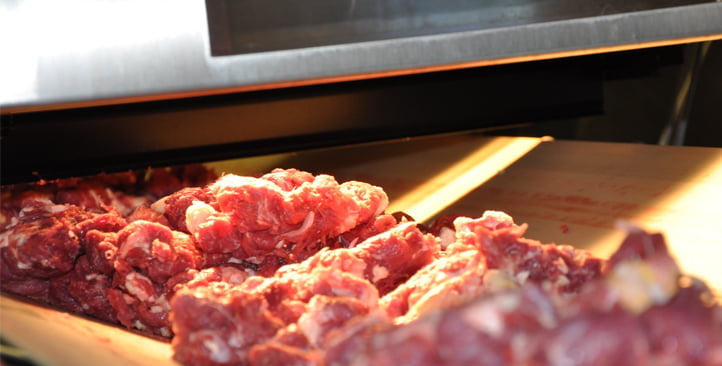 Clasificación de carne picada fresca o congelada.