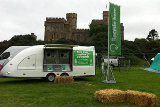 Hebridean Celtic Festival mobile unit
