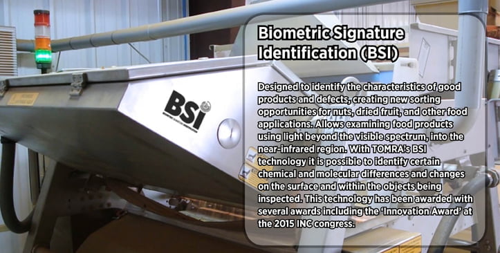 Biometric Signature Identification (BSI) by TOMRA
