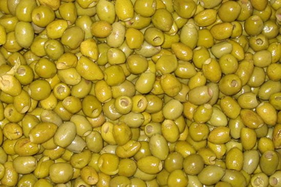 Sortierung von Oliven