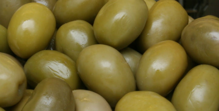 Sortierung von Oliven