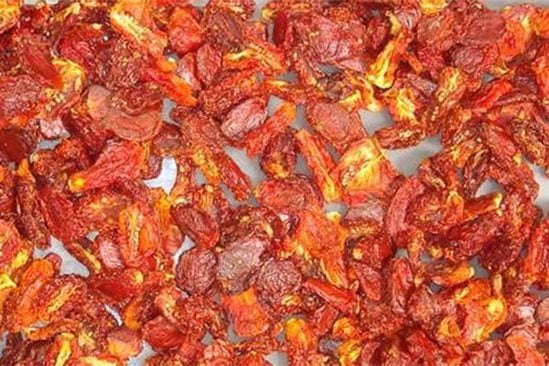 Dried tomato sorting