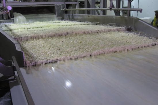 Sortiermaschine für verarbeitete Kartoffeln