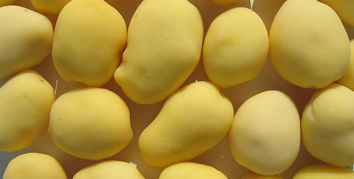Processed potato sorting