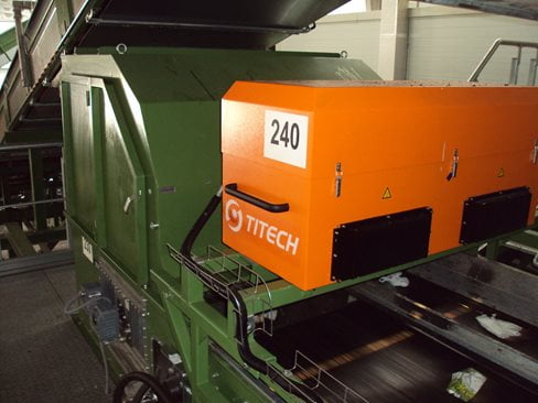 TITECH autosort 4 at Griñó group packaging sorting plant