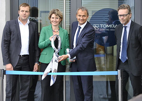 Opening of TOMRA Sorting customer center in Germany
